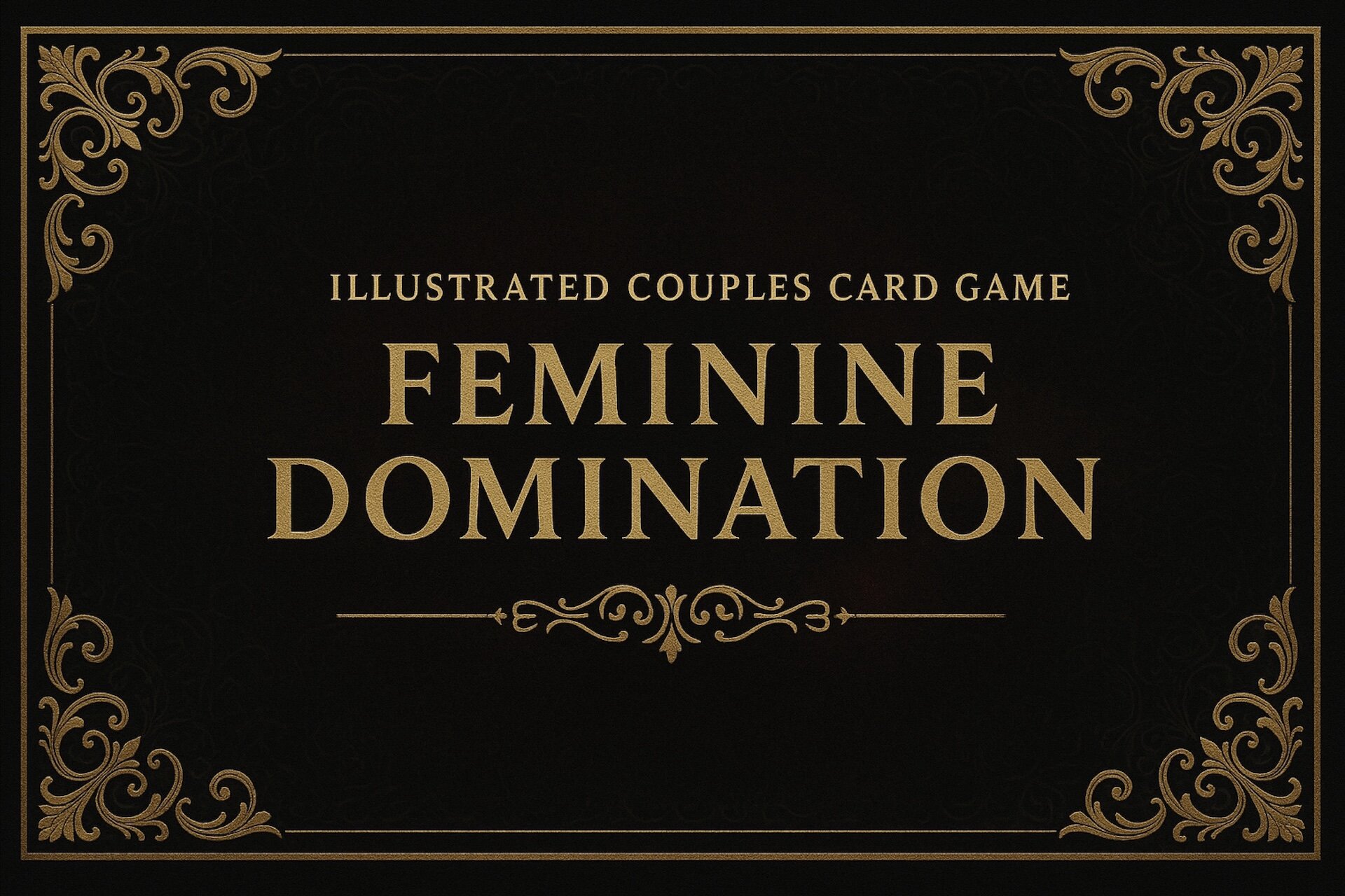 Féminine Domination Hentai Couples Card Game