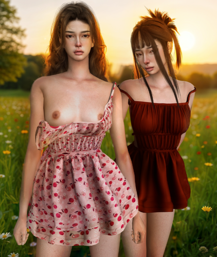 More information about "❤️❤️ Delicate Dayana Dress - Compatible with "Undressable" from WickedWhims ❤️❤️"
