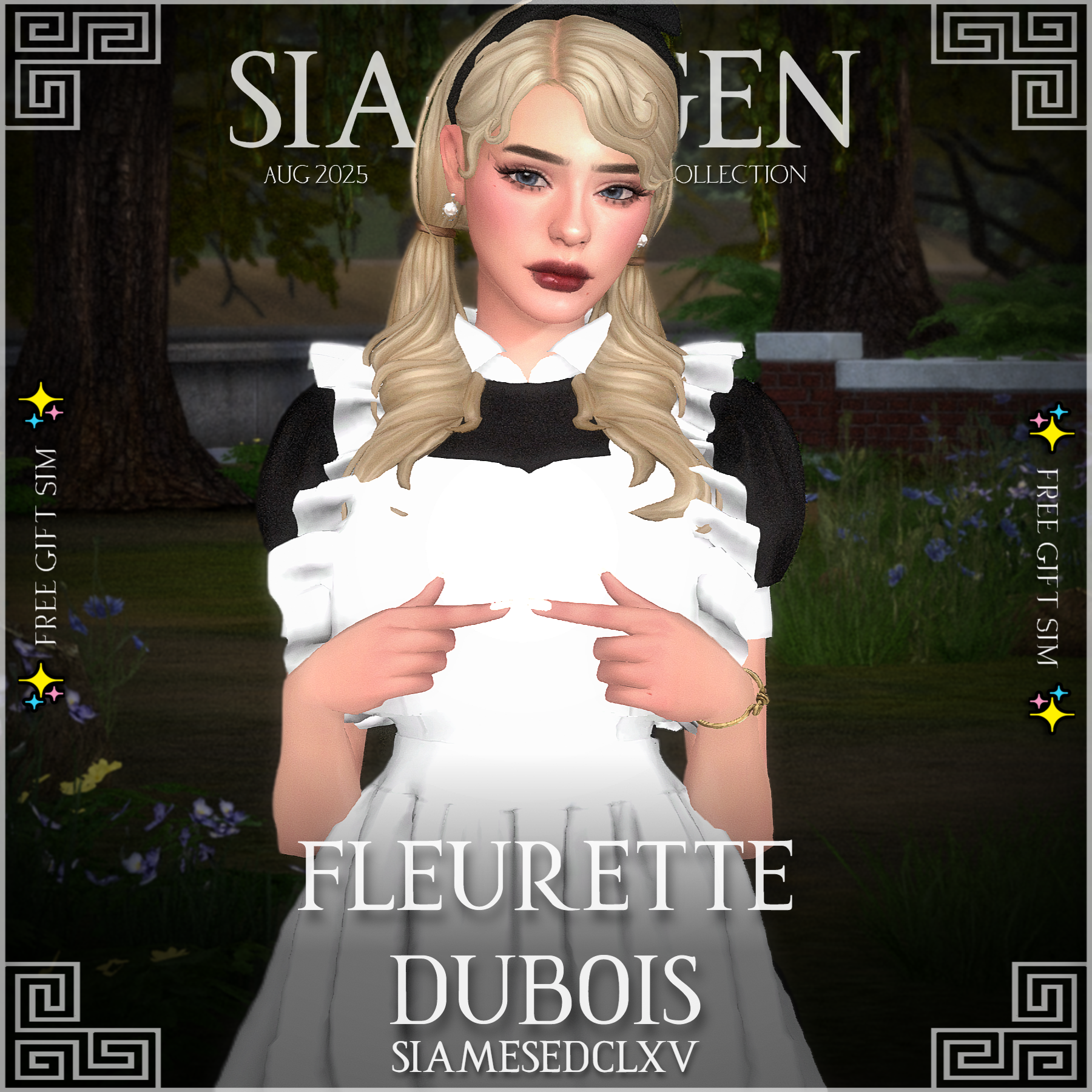 SiameseDCLXV | Fleurette Dubois |✨Gift Sim ✨| Fixed!