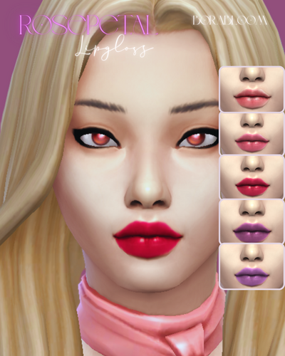 More information about "「 ✦ BORABLOOM ✦ 」 Rosepetal Lipgloss <3"