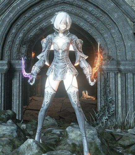 More information about "Dark Souls 3 - 2B Nier: Reincarnation Outfit"