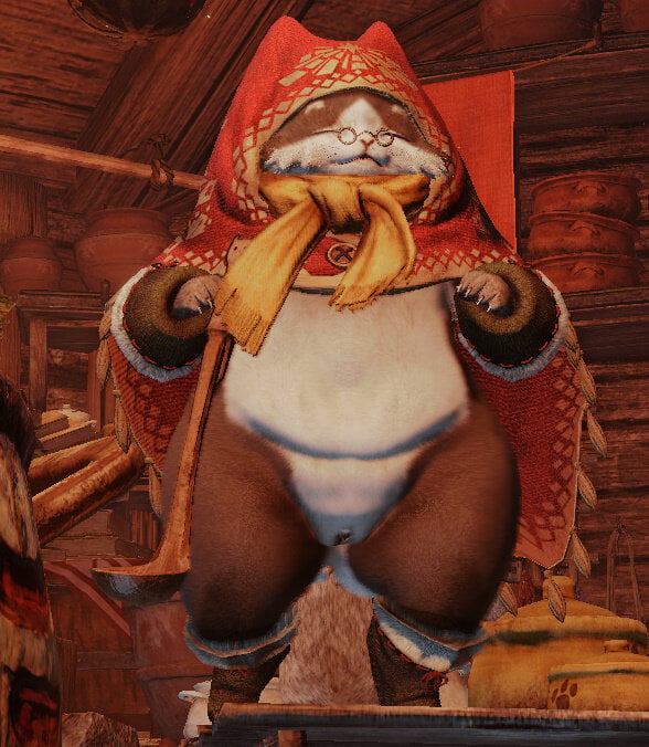 Monster Hunter World - Indecent Grammeowster Chef