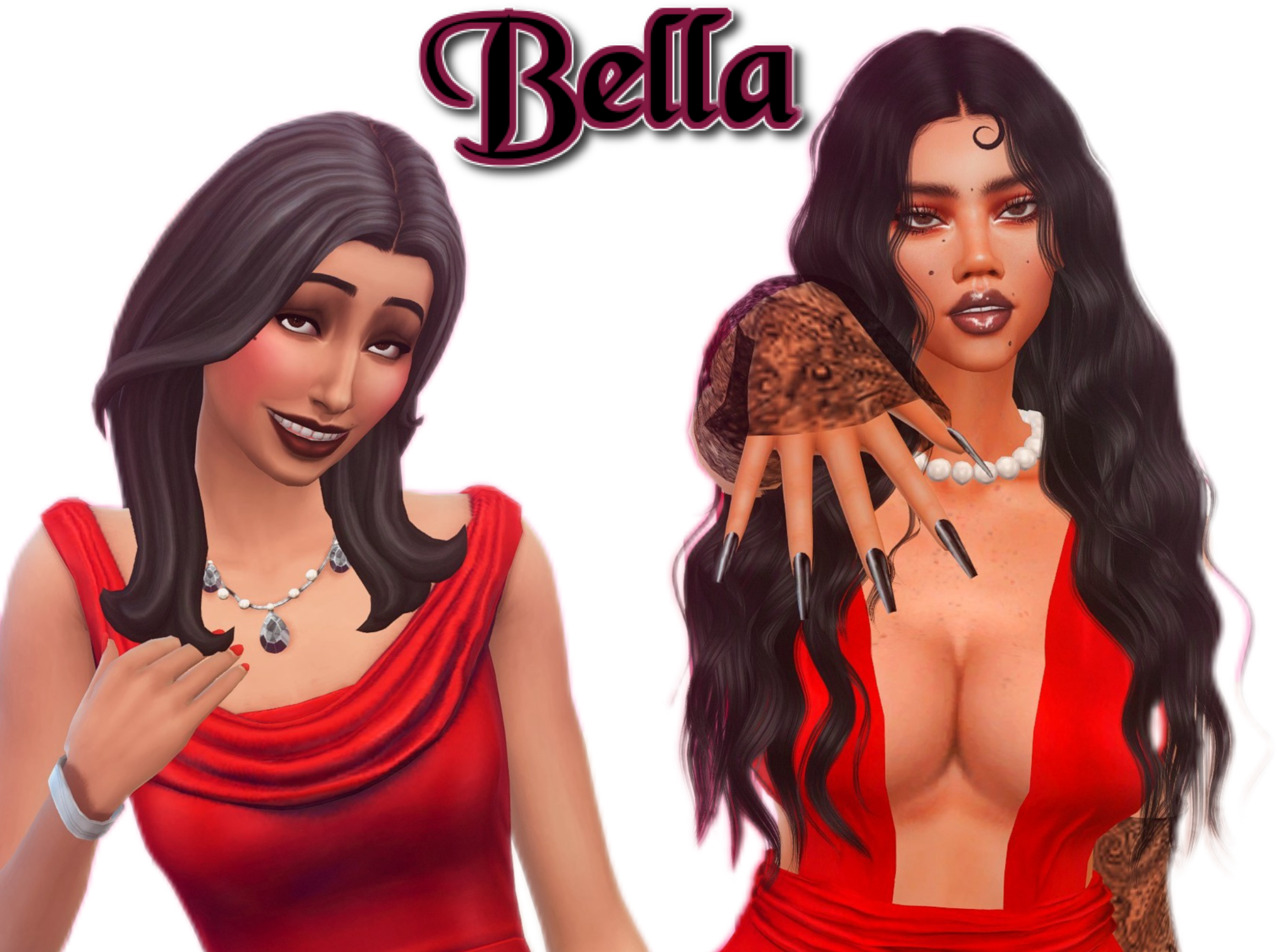 Oh how original a Goth family makeover
