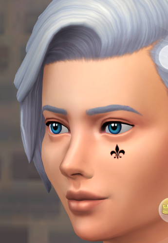 More information about "Adepta Sororitas Cheek Tattoo (Warhammer 40K)"