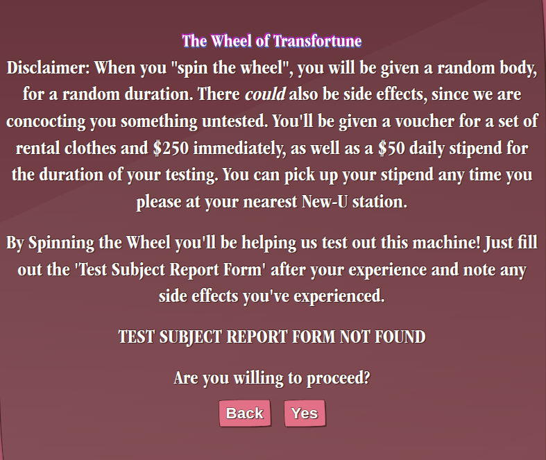 New-U Paid Test Subject (New and Improved!)