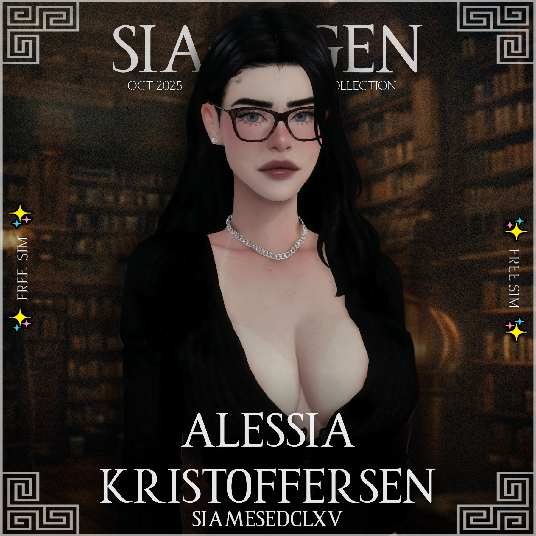 SiameseDCLXV | Alessia Kristoffersen | Office Siren Milf