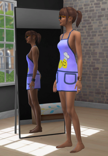 More information about "Romantic Apron - [FREEWEAR COLLECTION] by lava_laguna"