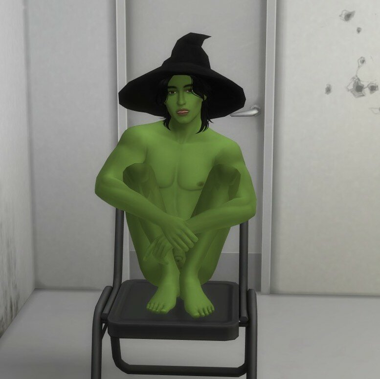 Green Witch Man. Truly niche