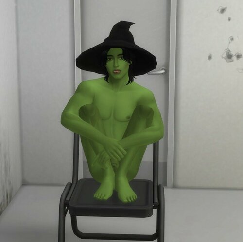 More information about "Green Witch Man. Truly niche"