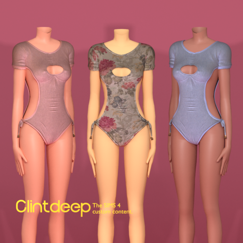 More information about "Clintdeep TS4 CC Arabella Bodysuit"