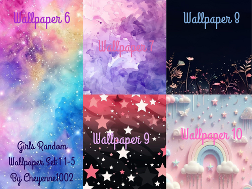 More information about "Girls Random Wallpaper Set 1"
