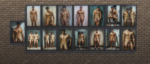 More information about "After the Game - Jock Paintings"