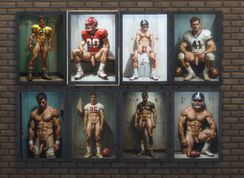More information about "Gridiron Grace - Football Men"