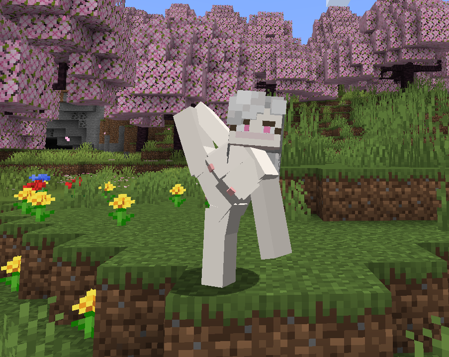 Nude Minecraft player v1 Custom player model