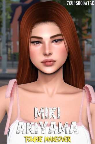 More information about "7Cupsbobatae - Akiyama Miki Townie Makeover Sim Download"