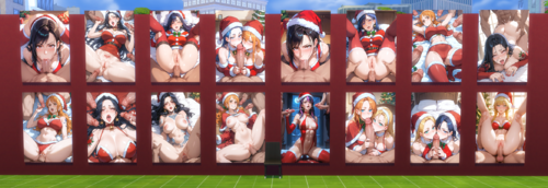 More information about "[FreyaSims4] NSFW AI Art - XMAS Sex - Anime - Tall"