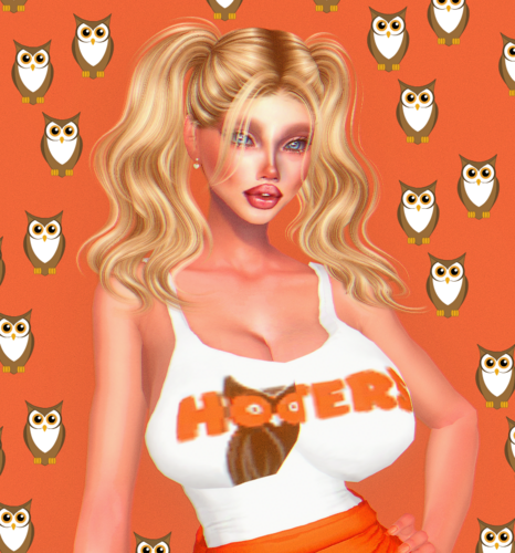 More information about "‧₊˚♡~ Hooters Waitress ~₊˚⊹ ᰔ"