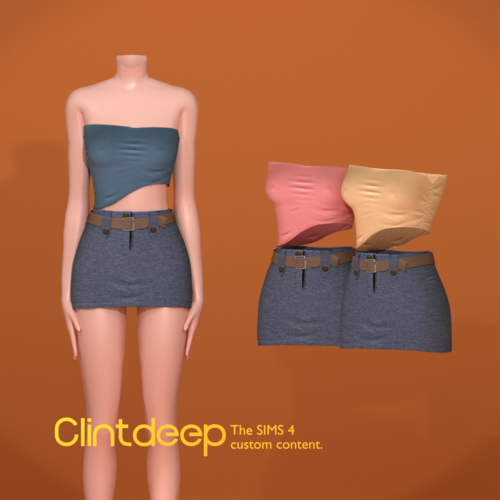 More information about "Clintdeep TS4 CC Lanaya Outfit"