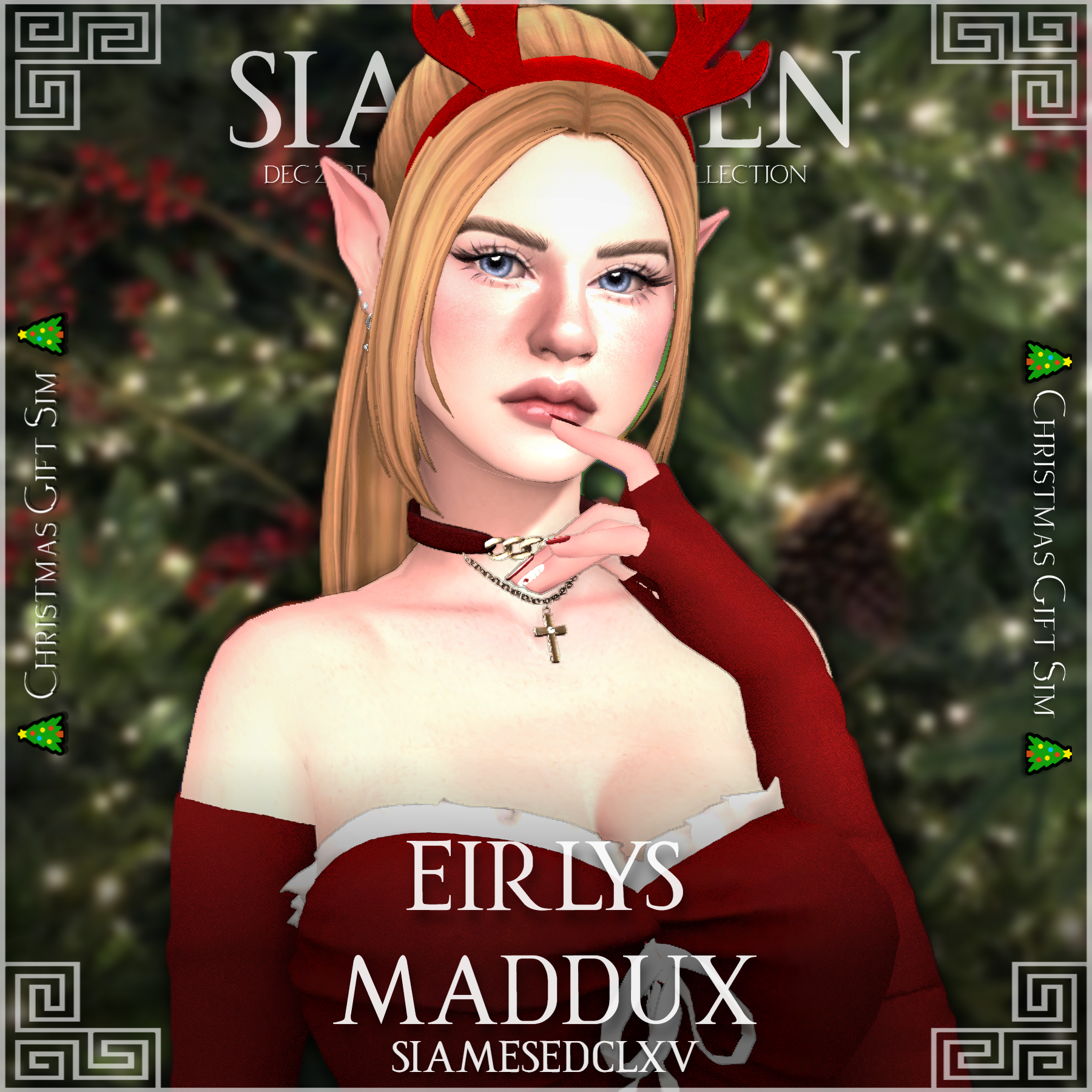 SiameseDCLXV | Eirlys Maddux |🎄Christmas Gift Sim 🎄