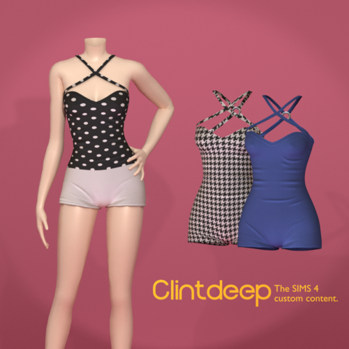 More information about "Clintdeep TS4 CC Zora Jumpsuit"