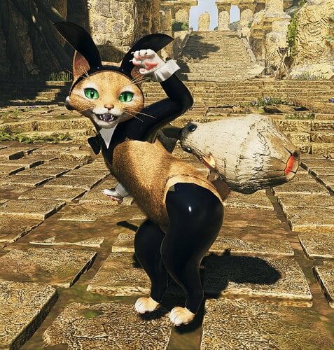 More information about "Monster Hunter Wilds - Palico Reverse Bunny Suit"