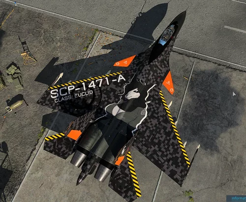 More information about "War Thunder SFW Camouflage / skin for the SU-33 [SCP-1471-A]"