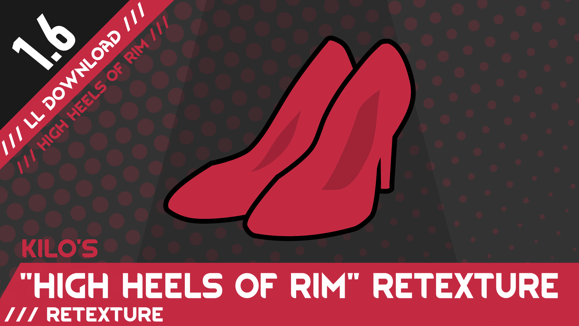 [1.6] Kilo's High Heels of Rim Vanilla-style Retexture