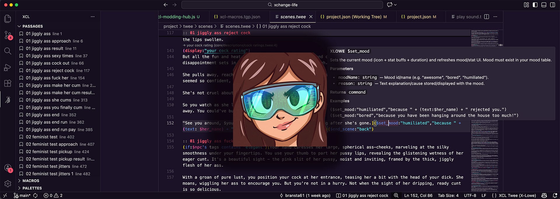 X-Change Life VSCode Extension For Making Mods