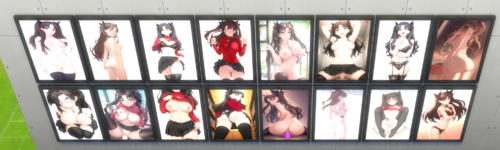 More information about "Assorted Tohsaka Rin Posters"