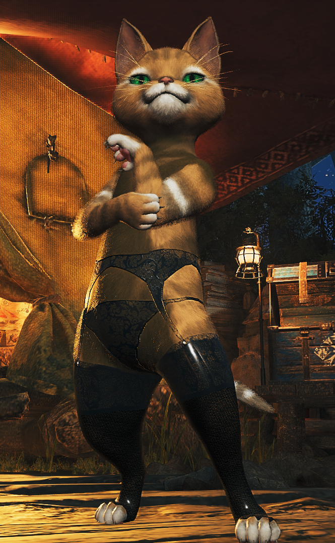 Monster Hunter Wilds - Palico Lingerie