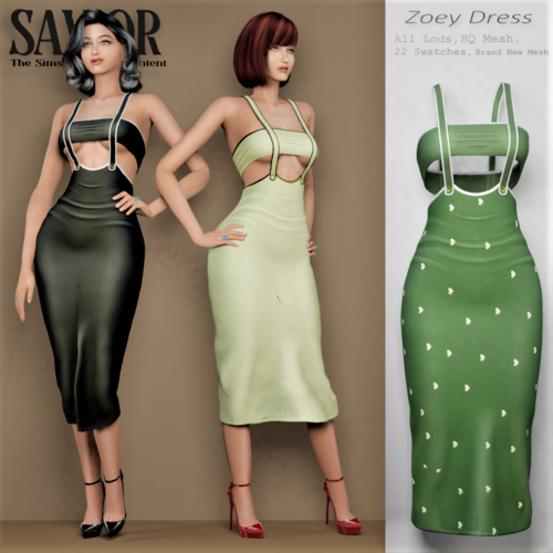 More information about "Svr_Zoey Emily Long Dress & My Excclusive CC."