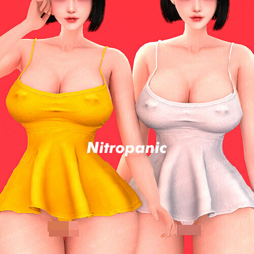More information about "Nitropanic The Sims 4 CC Jil Dress Nip Piercing Details"