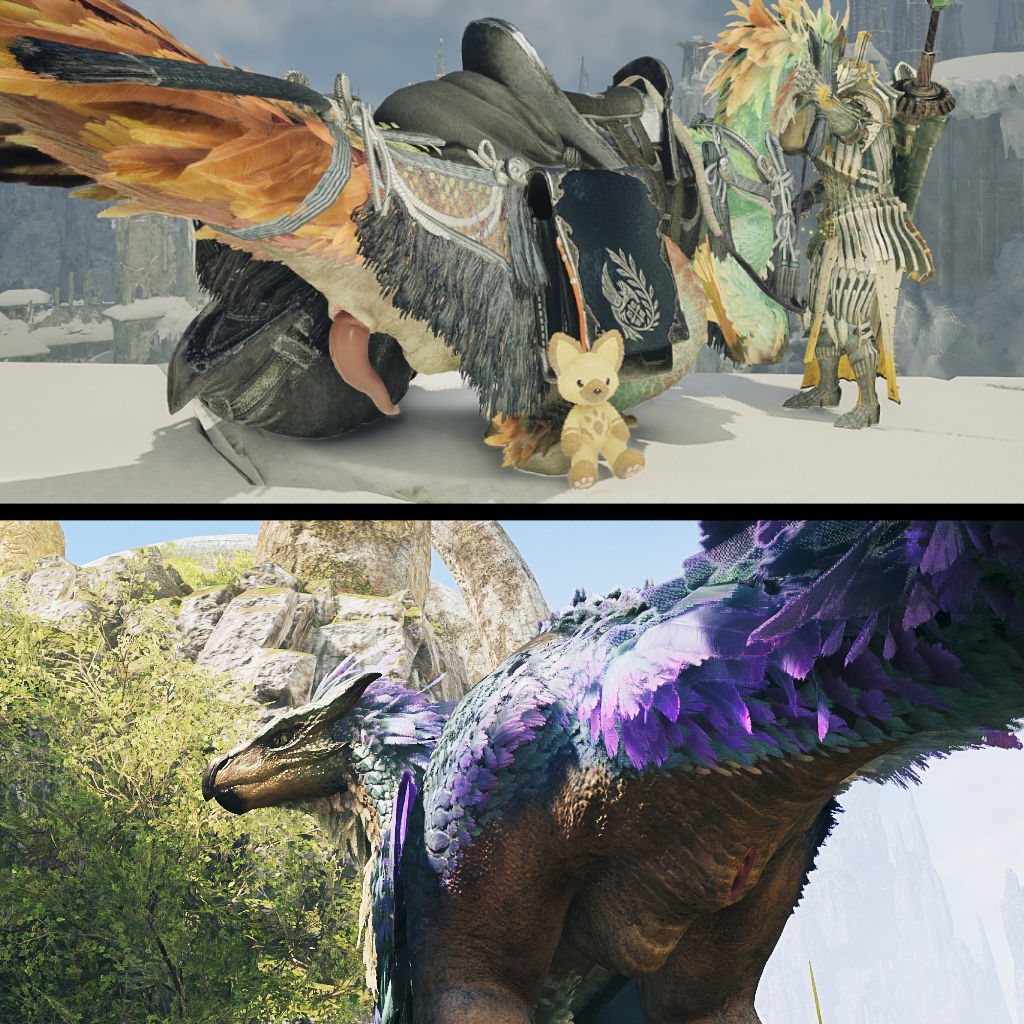 Monster Hunter Wilds - Natural Seikret