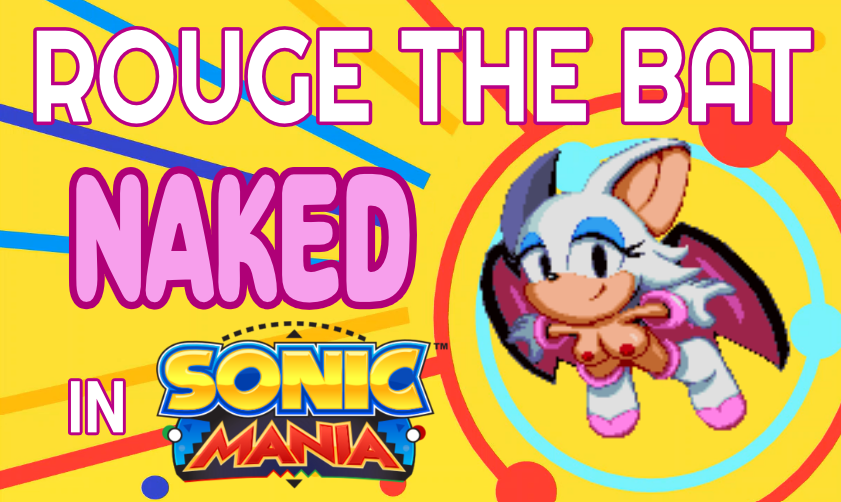 Rouge In Sonic Mania (Naked)