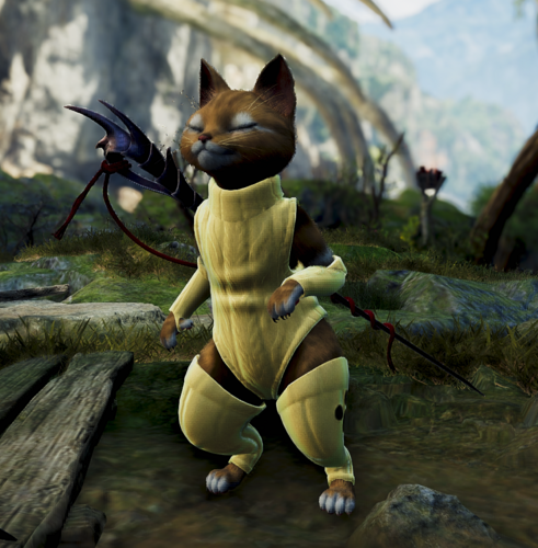 More information about "Monster Hunter Wilds - Palico Sweater Leotard"