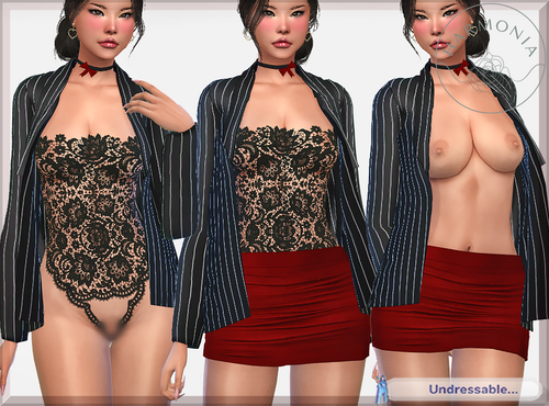 More information about "💄Secretary Set (undressable)"