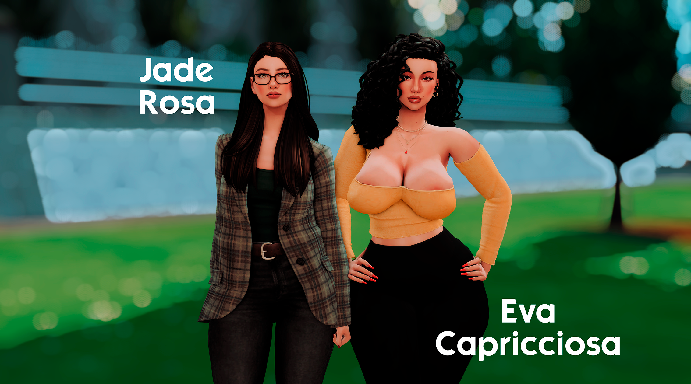 [Eva Capricciosa and Jade Rosa Makeover ]