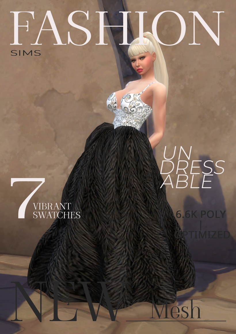 High Fashion Couture Dress 🦢✨ [Now Public]