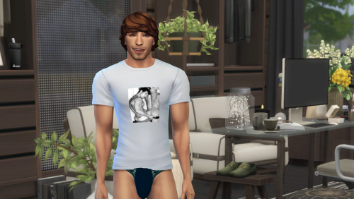 More information about "Hunks on a T-shirt"