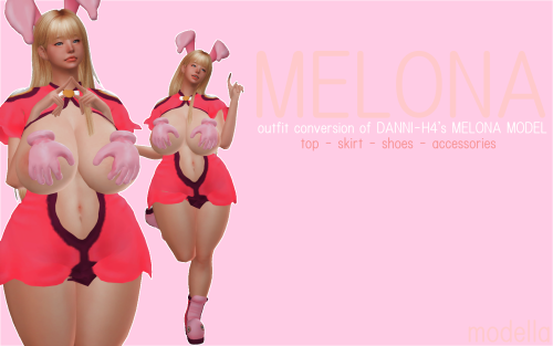 More information about "queen's blade melona outfit conversion"