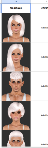 More information about "Hair for sims CC (2 gbs)"