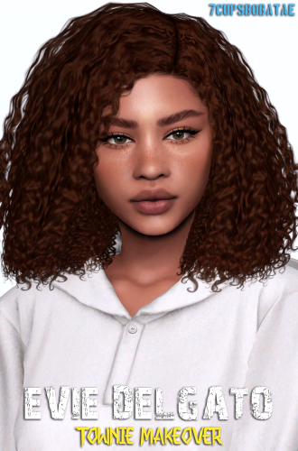 More information about "7Cupsbobatae - Evie Delgato Townie Makeover Sim Download"