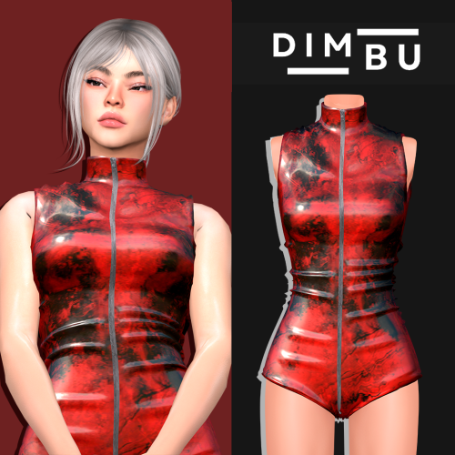 More information about "🍎Kait Latex Bodysuit-DIMBU🍎"