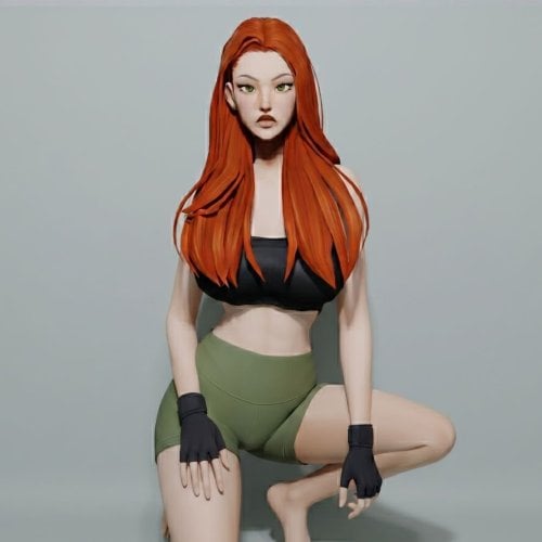 More information about "Kim Possible and Hot Girl Sage"