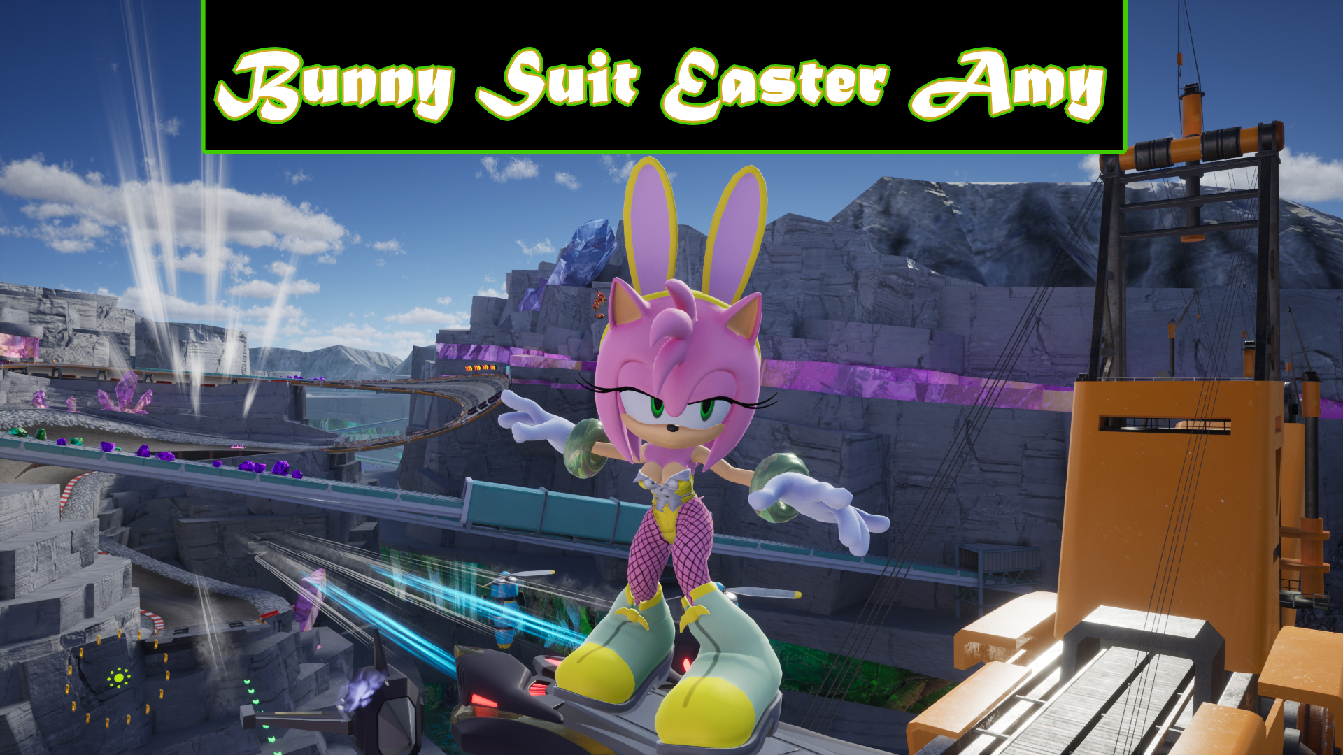 Bunny Suit Easter Amy