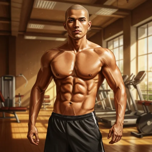 More information about "AI Pictures of some Gym Guys."