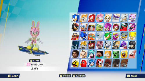 Bunny Suit Easter Amy - Sonic Racing: Crossworlds - LoversLab