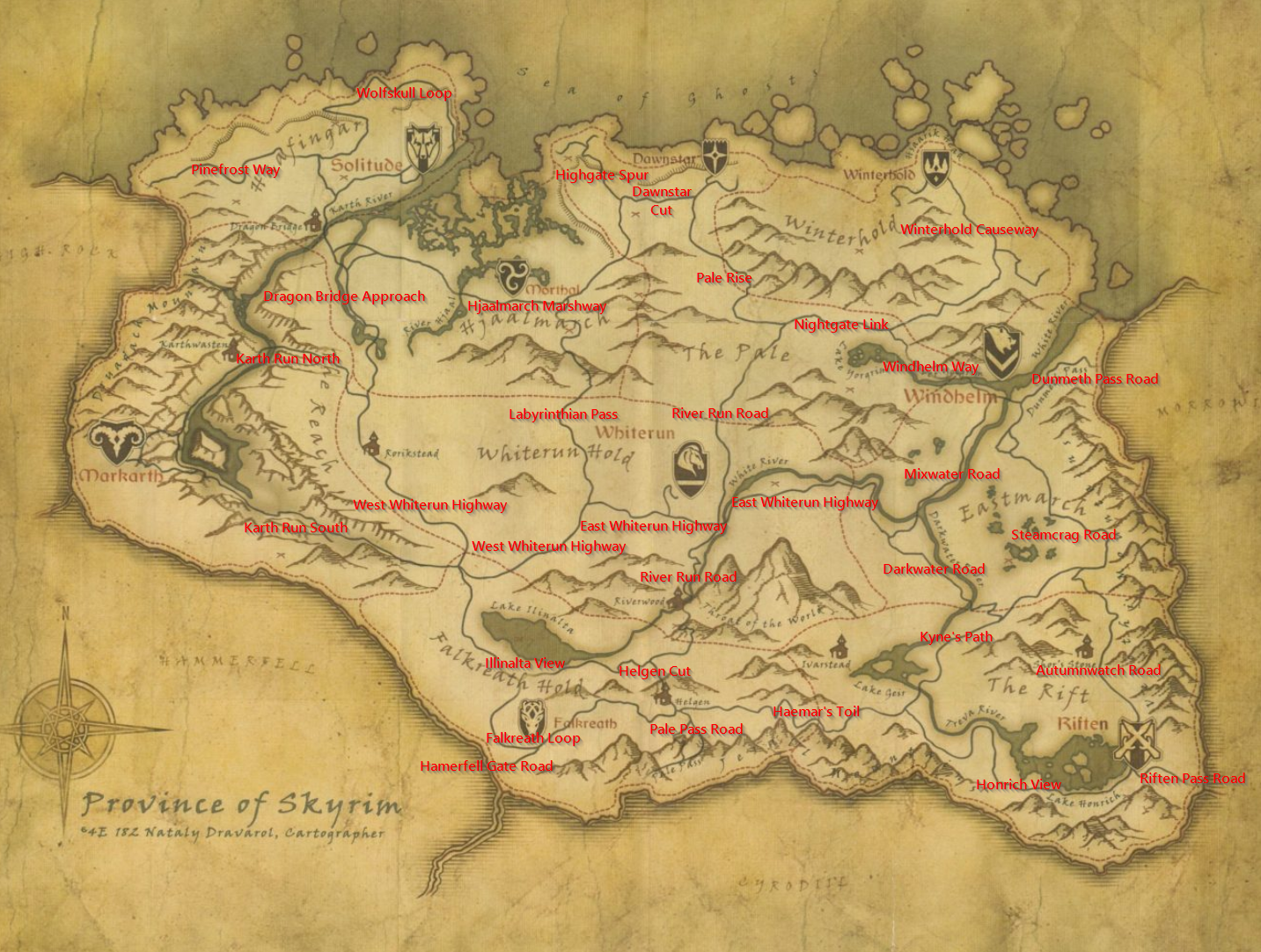 Let's Name Skyrim's Roads