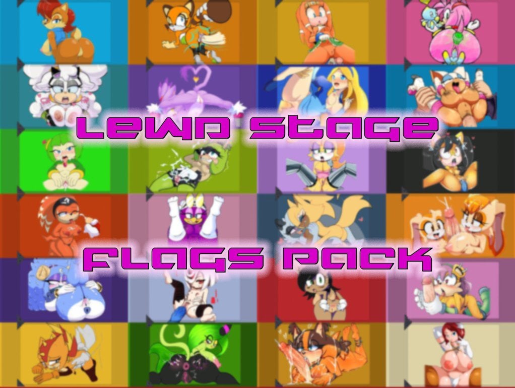 Lewd Stage Flags Pack