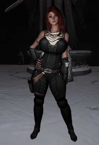More information about "Star Wars Mara Jade Galaxy of Heroes Outfit CBBE 3BA"
